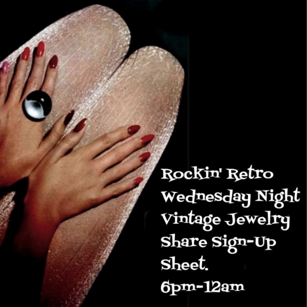 Rockin' Retro Wednesday Vintage Jewelry Share